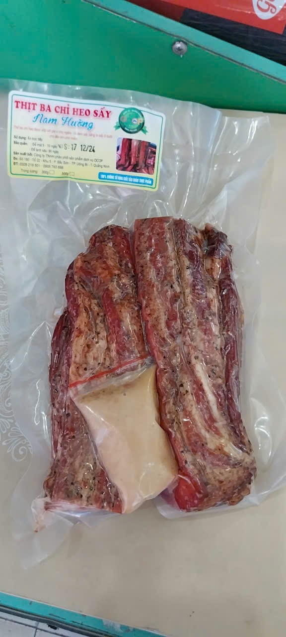 Thịt ba chỉ sấy